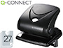 TALADRADOR Q-CONNECT KF01235 NEGRO ABERTURA 2,7 MM CAPACIDAD 27 HOJAS