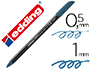 ROTULADOR EDDING PUNTA FIBRA 1200 AZUL ACERO N.17 PUNTA REDONDA 0.5 MM