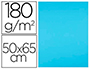 CARTULINA LIDERPAPEL 50X65 CM 180G/M2 CELESTE