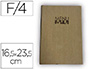 PORTA MENUS LIDERPAPEL PU CON 4 FUNDAS 16,5 X 23,5 CM