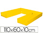 COLCHON DE DORMIR SUMO DIDACTIC PLEGABLE 110X60X10 CM AMARILLO