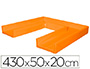 CIRCUITO MODULAR DE GATEO SUMO DIDACTIC 430X50X20 CM NARANJA