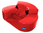 SILLON SUMO DIDACTIC BEBE 60X15 CM ROJO