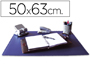 VADE SOBREMESA Q-CONNECT AZUL POLIPROPILENO AZUL 50X63 CM