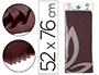 PAPEL SEDA LIDERPAPEL 52X76CM 18G/M2 BOLSA DE 5 HOJAS MARRON