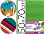 CARTON ONDULADO LIDERPAPEL 50 X 70CM 320G/M2 VERDE HOJA