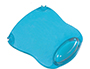 ALFOMBRILLA PARA RATON Q-CONNECT AZUL REPOSAMUECAS DE GEL