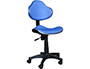 SILLA GIRATORIA Q-CONNECT RESPALDO MEDIO REGULABLE ALTURA 820+120MM DE ALTO 430MM ANCHO Y 440MM PROF. AZUL