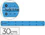 REGLA MAPED PLASTICO FLEXIBLE DE 30 CM COLORES SURTIDOS