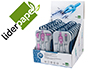 COMPAS LIDERPAPEL CON ADAPATADOR ALARGADERA Y MANGO EXTRA SOFT EXPOSITOR DE 16 ESTUCHES 2 MODELOS