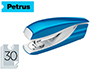 GRAPADORA PETRUS MOD 635 WOW AZUL METALIZADA CAPACIDAD 30 HOJAS