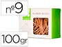 GOMILLAS ELASTICAS Q-CONNECT 100 GR NUMERO 9 90 X 2 MM