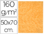 FIELTRO LIDERPAPEL 50X70CM NARANJA 160G/M2