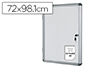 VITRINA DE ANUNCIOS BI-OFFICE FONDO MAGNETICO EXTRAPLANA DE INTERIOR 720X981 MM