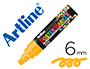 ROTULADOR ARTLINE POSTER MARKER EPP-6-NAR FLU PUNTA REDONDA 6 MM COLOR NARANJA FLUOR