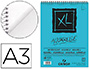 BLOC DIBUJO ACUARELA CANSON XL AQUARELLE GRANO FINO DIN A3 MICROPERFORADO ESPIRAL 29,7X42 CM 30 HOJAS 300 GR/M2