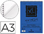 BLOC DIBUJO ACUARELA CANSON XL MIX MEDIA GRANO MEDIO DIN A3 MICROPERFORADO ESPIRAL 29,7X42CM 30 HOJAS 300 GR/M2