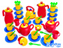 JUEGO DANTOY CAFE/TE 12 SERVICIOS 53 PIEZAS 29,5X31X15 CM