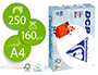 PAPEL FOTOCOPIADORA CLAIREFONTAINE DIN A4 160 GRAMOS PAQUETE DE 250 HOJAS