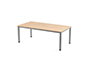 MESA DE OFICINA ROCADA EXECUTIVE 2005AD01 ALUMINIO /HAYA 200X100 CM