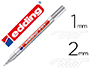 ROTULADOR EDDING PUNTA FIBRA 751 BLANCO PUNTA REDONDA 1-2 MM