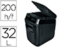 DESTRUCTORA DE DOCUMENTOS FELLOWES AUTOMAX 200C CAPACIDAD DE CORTE 200 HOJAS DESTRUYE CLIPS TARJETAS Y CD
