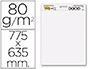 BLOC CONGRESO POST-IT LISO 775X635 MM 30 HOJAS 80G/M2 PACK 2+1 GRATIS