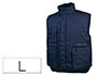 CHALECO DELTAPLUS MULTIBOLSILLOS CON CREMALLERA CINTURA ELASTICA COLOR AZUL NARANJA TALLA L