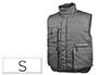 CHALECO DELTAPLUS MULTIBOLSILLOS CON CREMALLERA CINTURA ELASTICA PROTEGE RIONES GRIS VERDE TALLA S