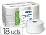 PAPEL HIGIENICO INDUSTRIAL GOFRADO BUGA RECICLADO 2 CAPAS 130 M