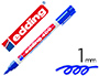 ROTULADOR EDDING MARCADOR PERMANENTE 400 AZUL PUNTA REDONDA 1 MM RECARGABLE