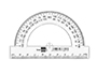 SEMICIRCULO LIDERPAPEL 10 CM PLASTICO