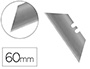 REPUESTO CUTER Q-CONNECT BLISTER DE 10 UNIDADES PARA CUTER KF16814 / KF16815 / KF16816