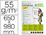 BLOC CONGRESO BI-OFFICE PAPEL RECICLADO 650X980 MM 20 HOJAS 55G/M2