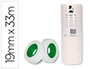 CINTA ADHESIVA Q-CONNECT INVISIBLE 33 MT X 19 MM PACK DE 8 UNIDADES