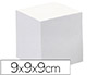 TACO PAPEL QUO VADIS ENCOLADO BLANCO 680 HOJAS 100% RECICLADO 90X90X90 MM 90 GR