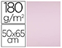 CARTULINA LIDERPAPEL 50X65 CM 180G/M2 ROSA PAQUETE DE 25 HOJAS