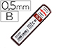 MINAS ROTRING GRAFITO 0,5 MM B ESTUCHE DE 12 MINAS